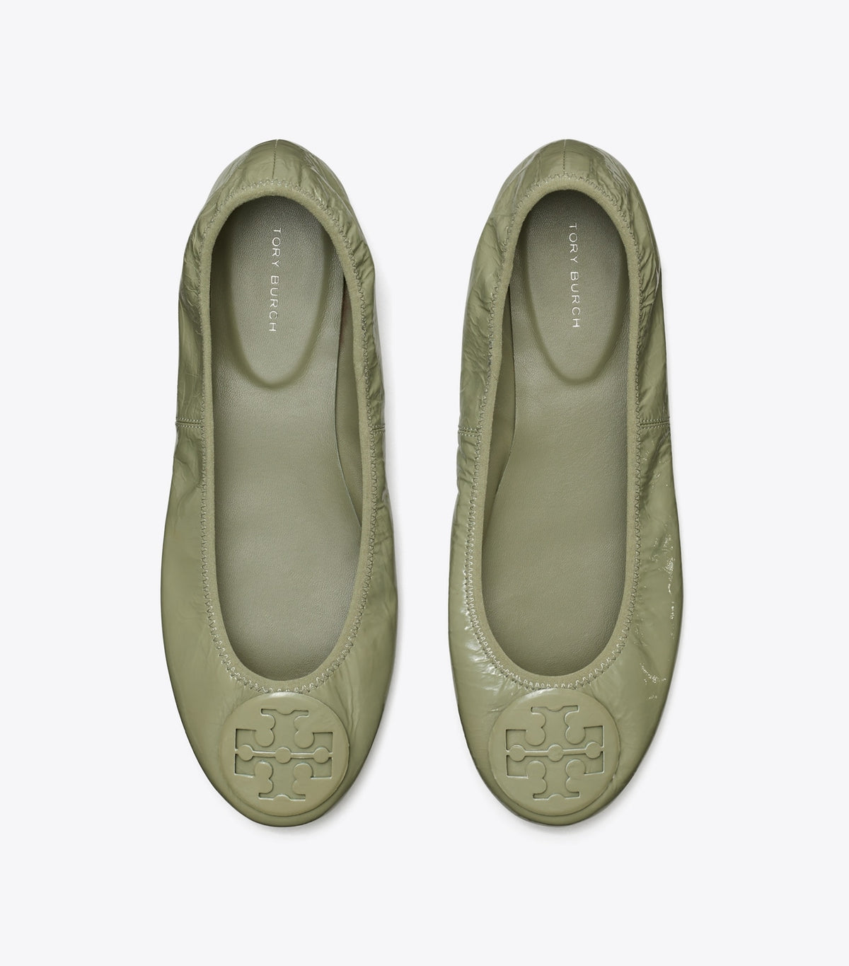 Tory Burch Reva Travel Ballet - Soft Loden / Soft Loden