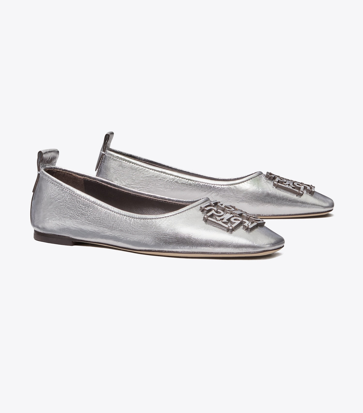 Tory Burch Ines Ballet - Silver