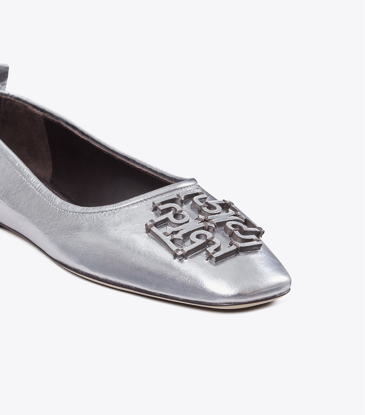 Tory Burch Ines Ballet - Silver