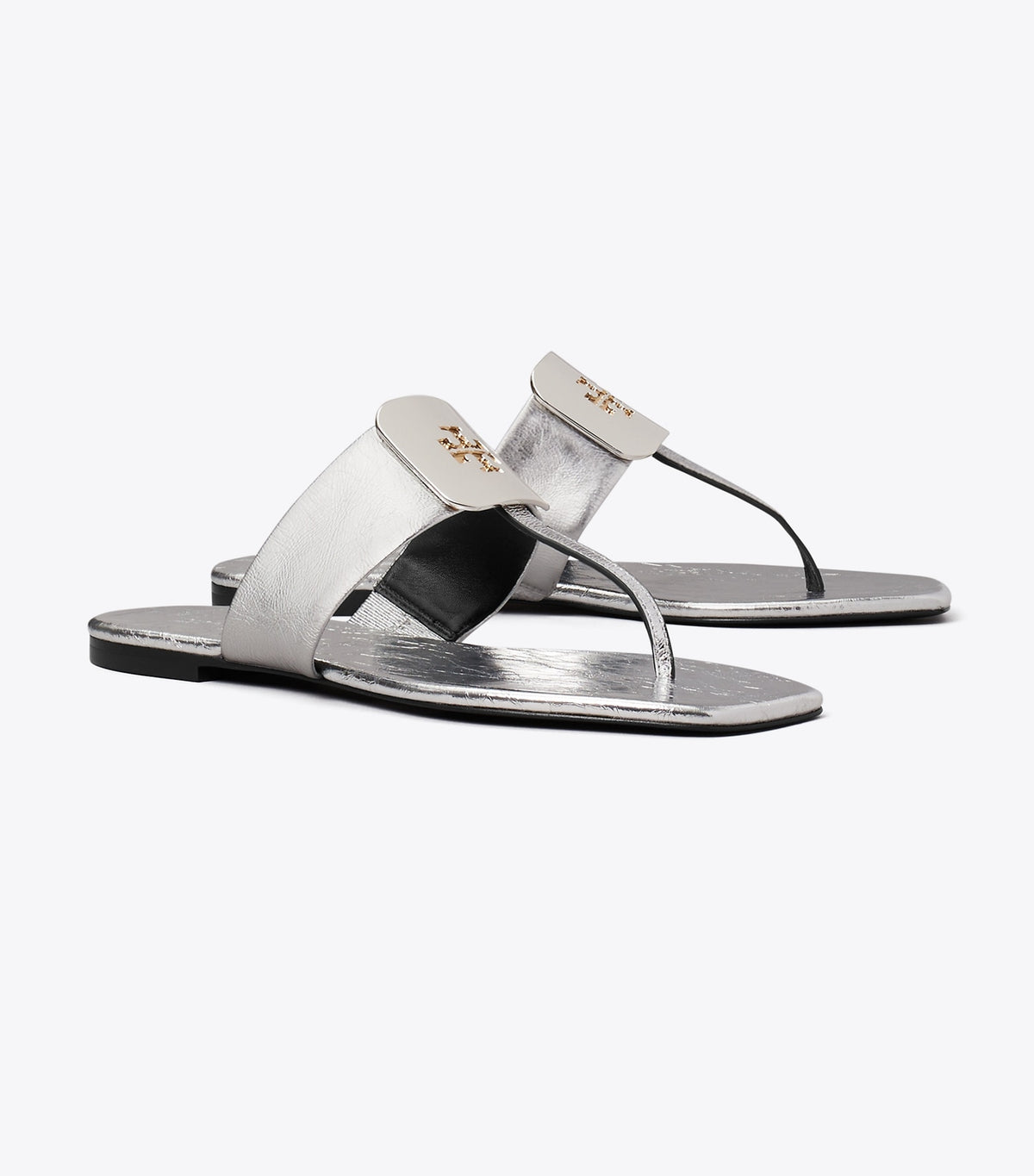 Tory Burch Georgia Sandal - Silver