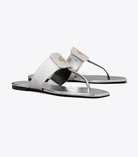 Tory Burch Georgia Sandal - Silver