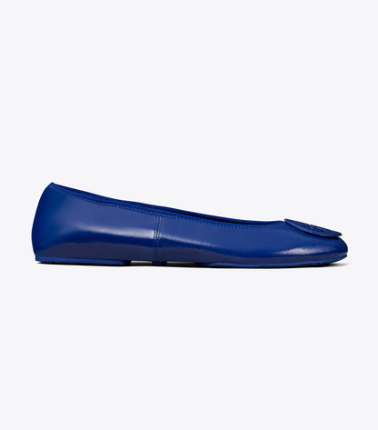 Tory Burch Reva Travel Ballet - Ballpoint Blue / Ballpoint Blue
