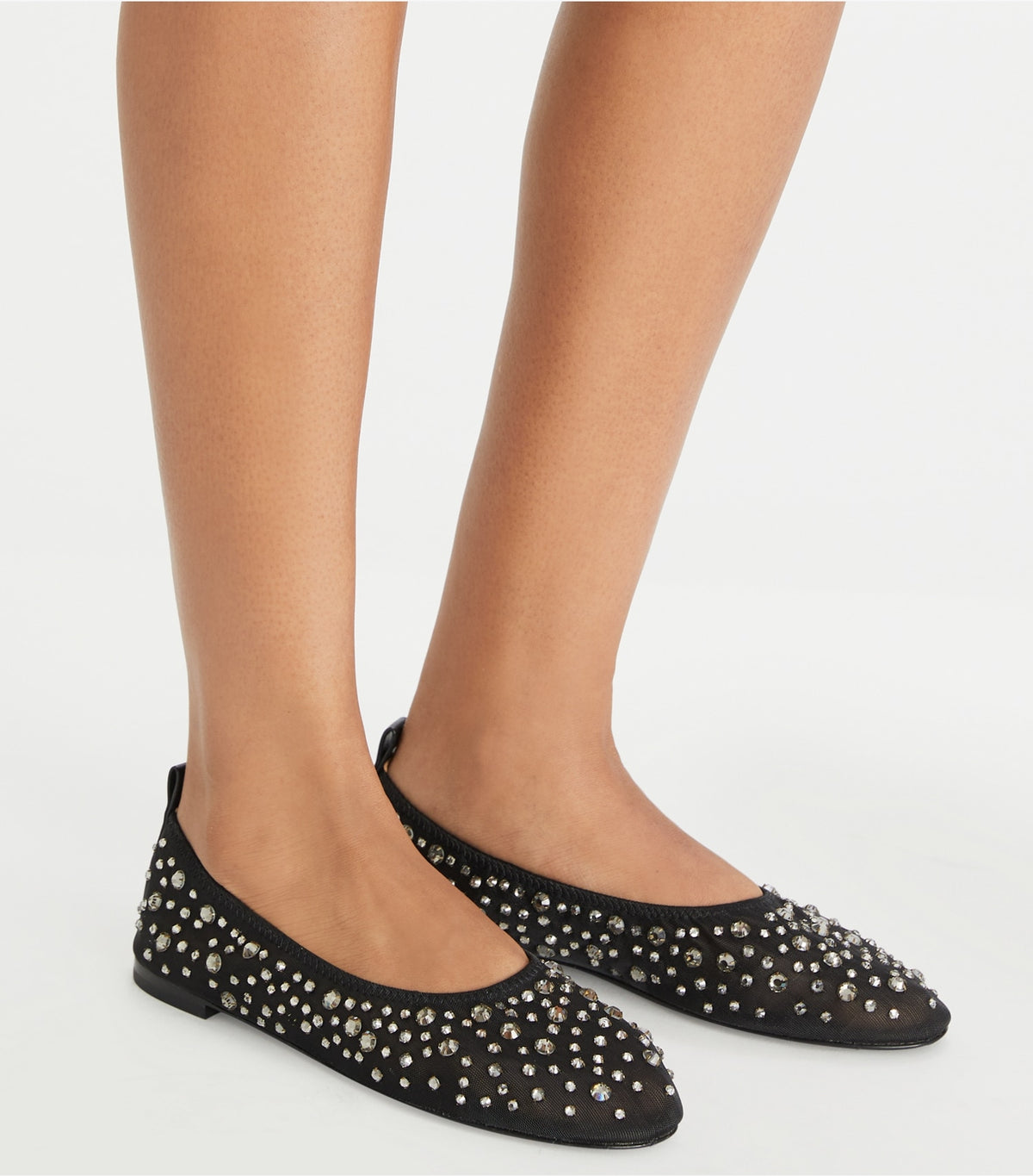 Tory Burch Crystal Ballet - Black