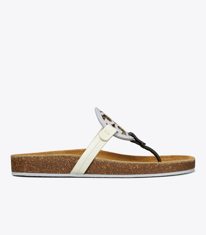 Tory Burch Miller Cloud Sandal - Spring Lavender / Perfect Black / New Iv