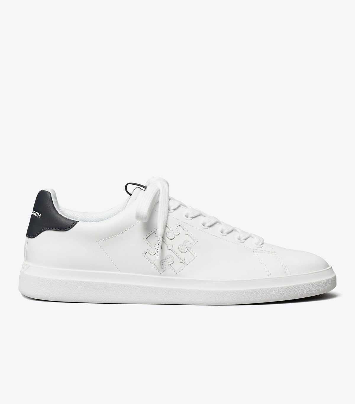 Tory Burch Howell Court Sneaker - White / Perfect Navy