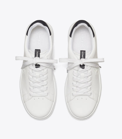 Tory Burch Howell Court Sneaker - White / Perfect Navy