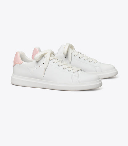 Tory Burch Howell Court Sneaker - Titanium White / Petunia