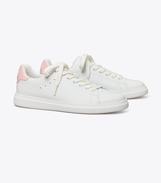 Tory Burch Howell Court Sneaker - Titanium White / Petunia