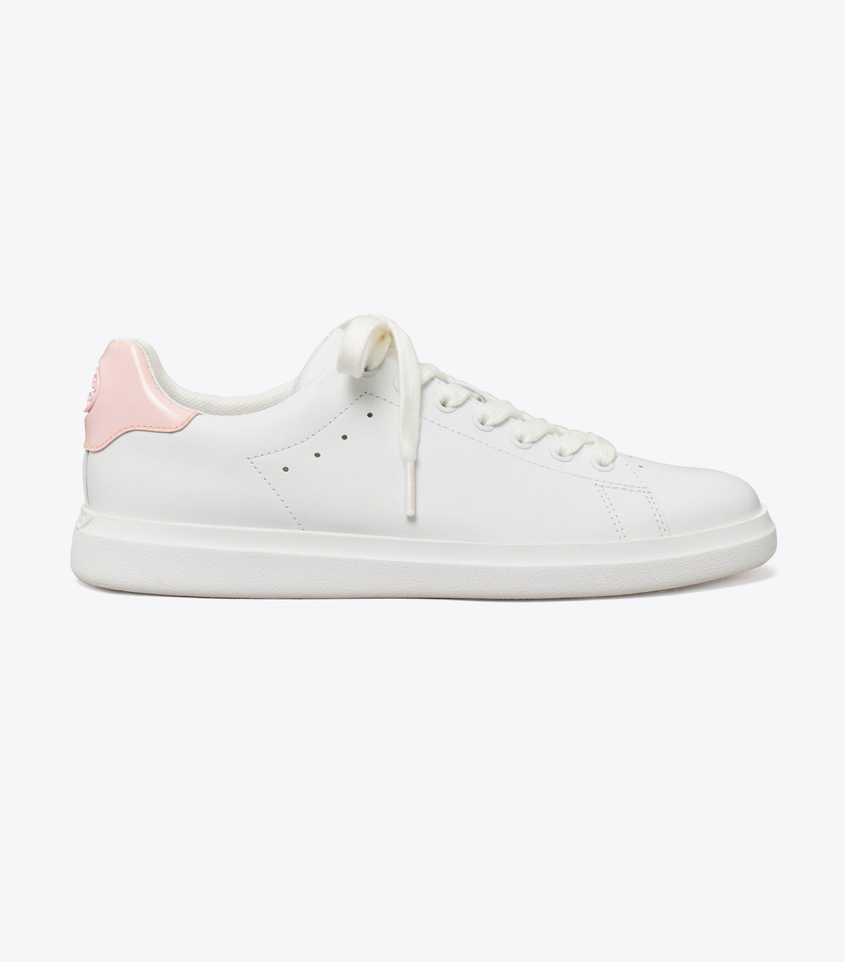 Tory Burch Howell Court Sneaker - Titanium White / Petunia