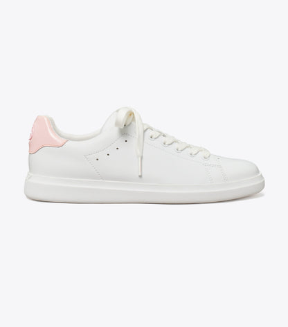 Tory Burch Howell Court Sneaker - Titanium White / Petunia