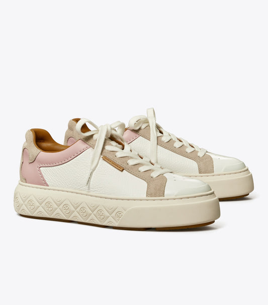Tory Burch Ladybug Sneaker - New Ivory / Calcare / Rosa