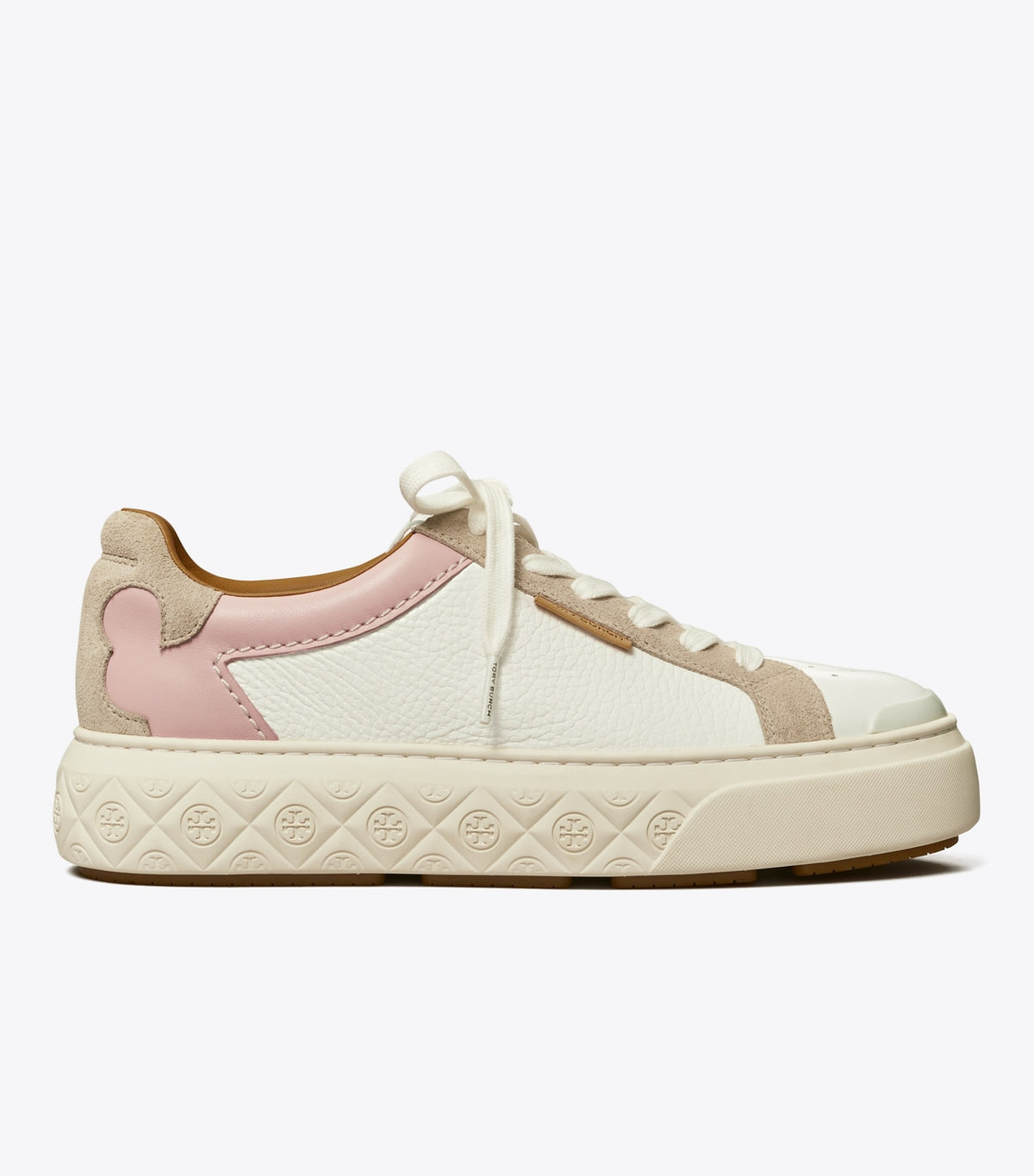 Tory Burch Ladybug Sneaker - New Ivory / Calcare / Rosa