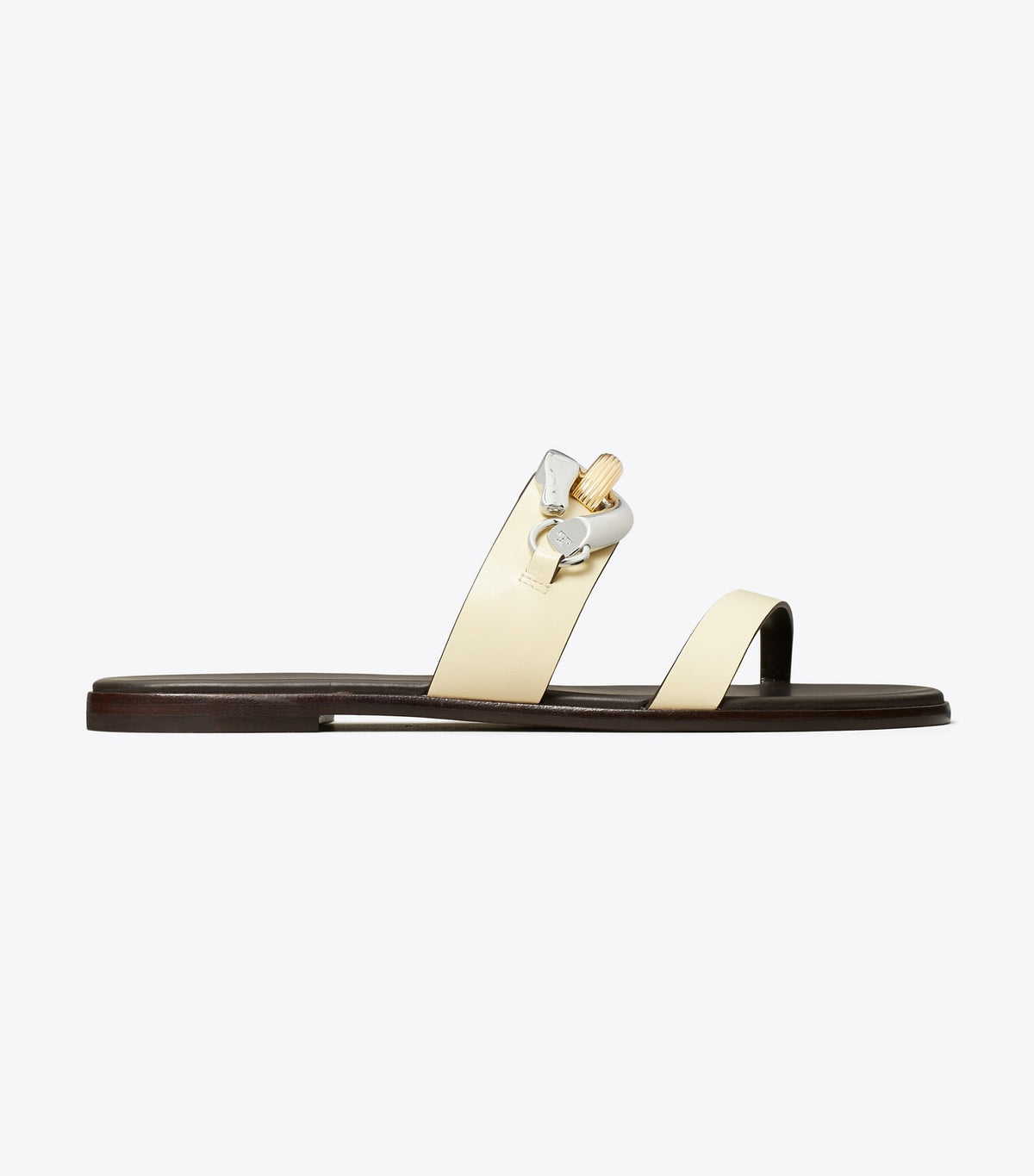 Tory Burch Jessa Two-Strap Sandal - Soft Custard