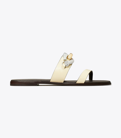 Tory Burch Jessa Two-Strap Sandal - Soft Custard