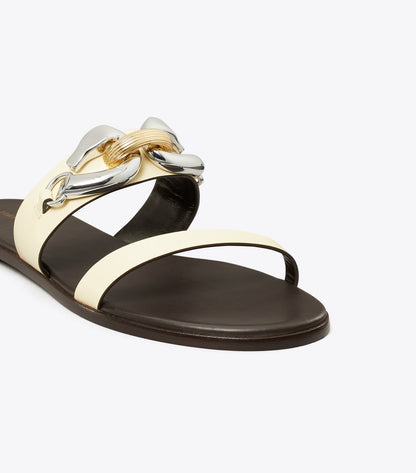 Tory Burch Jessa Two-Strap Sandal - Soft Custard