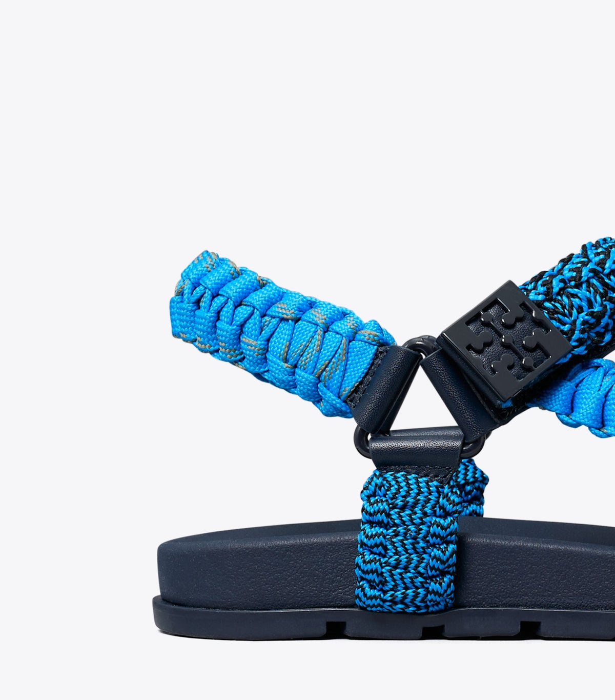 Tory Burch Mellow Trail Rope Sandal - Blue Multi / New Navy
