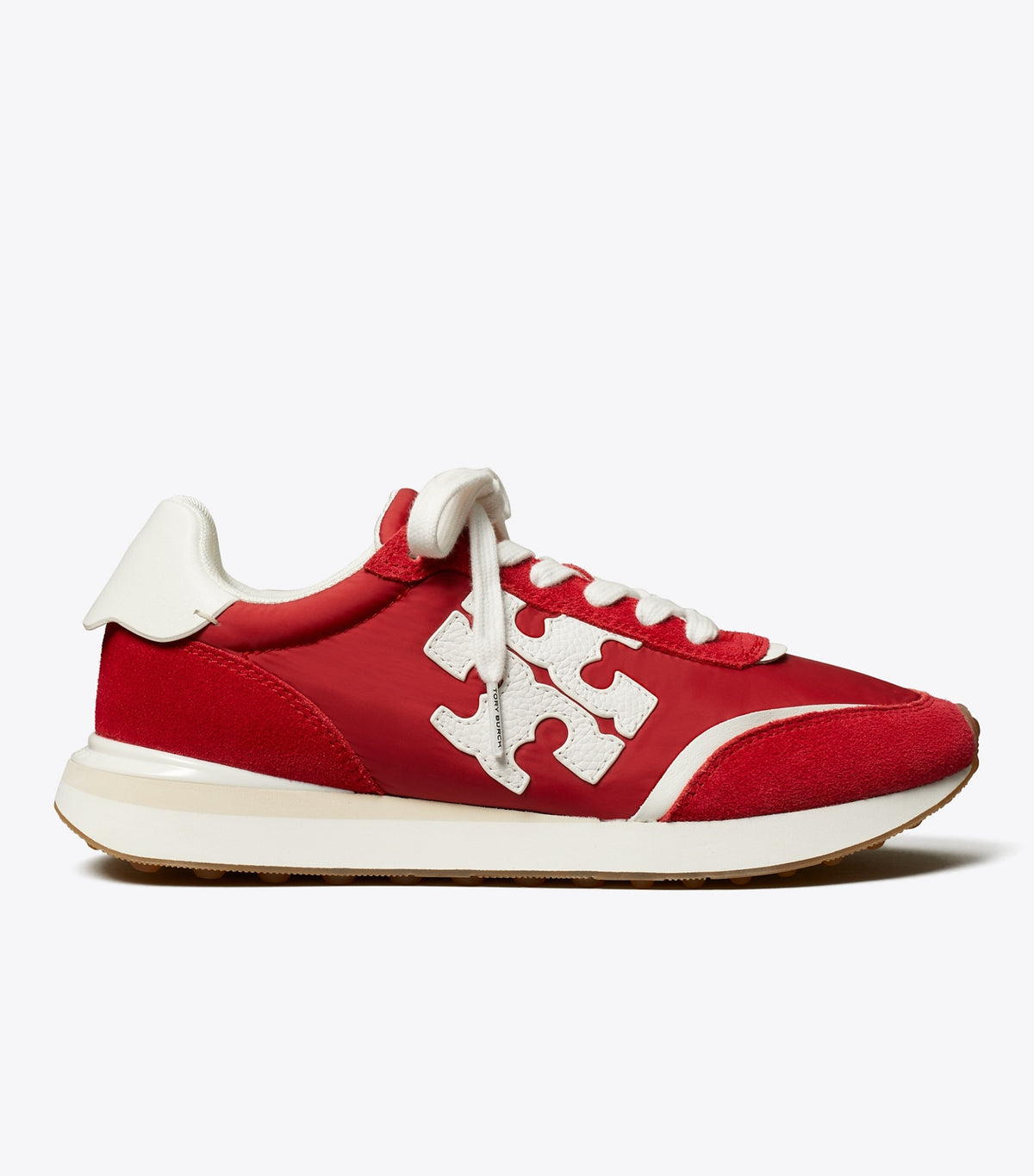 Tory Burch Destiny Trainer - Tory Red / Tory Red / White