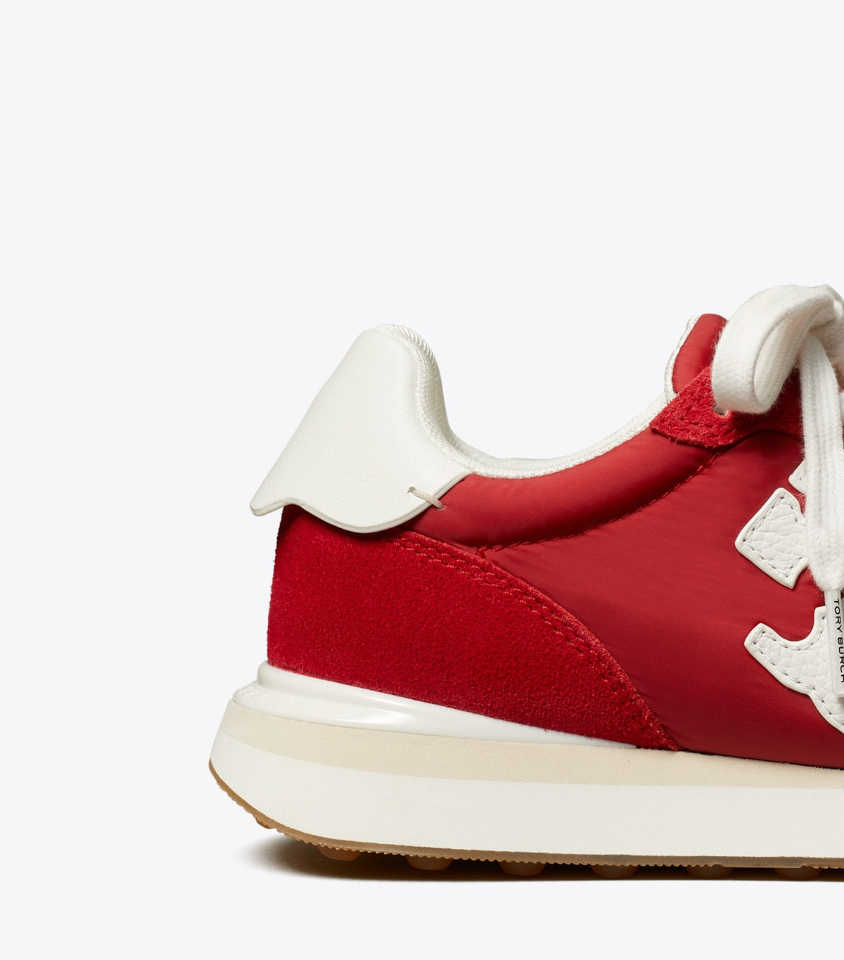 Tory Burch Destiny Trainer - Tory Red / Tory Red / White