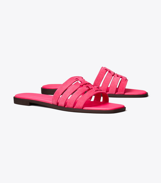 Tory Burch Ines Slide - Fuschia Pink / Fuschia Pink