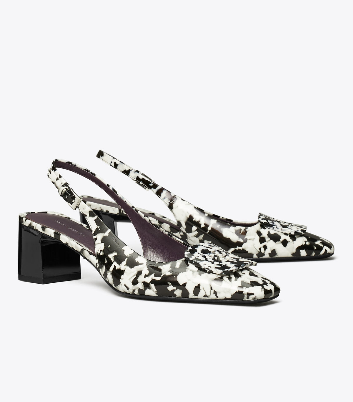 Tory Burch Georgia Slingback Pump - Dark Marble Multi-Tone