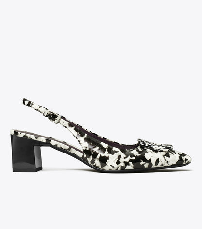 Tory Burch Georgia Slingback Pump - Dark Marble Multi-Tone
