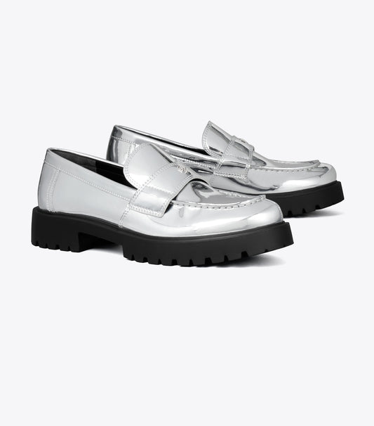 Tory Burch Classic Lug Loafer - Argento