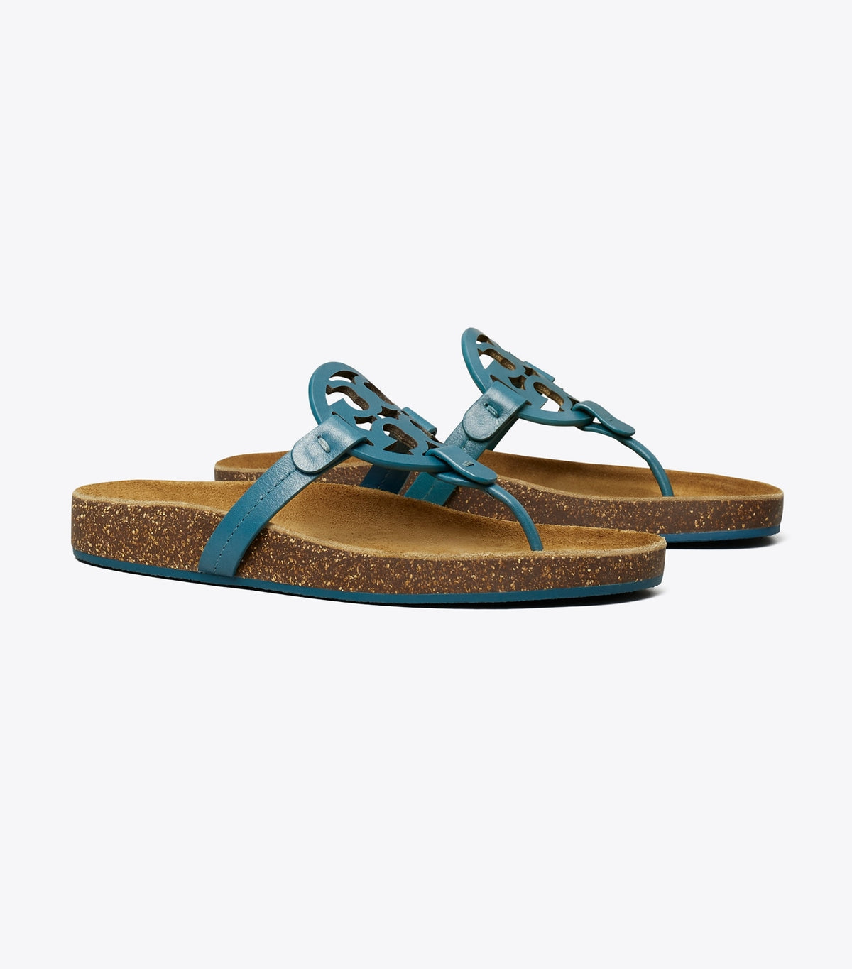 Tory Burch Miller Cloud Sandal - Brisk Blue