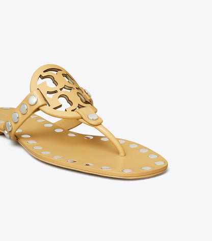 Tory Burch Miller Studded Sandal - Cantucci / Silver