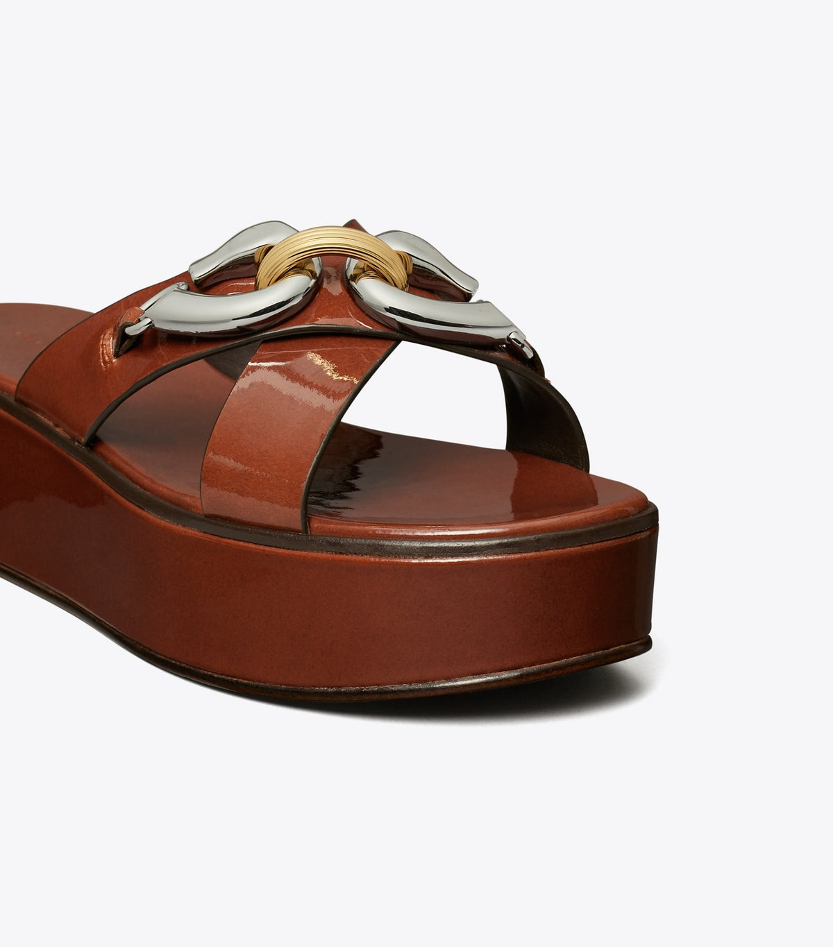Tory Burch Jessa Platform Sandal - Russet Brown