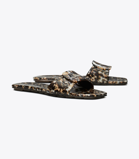 Tory Burch Georgia Slide - Caramel Multi
