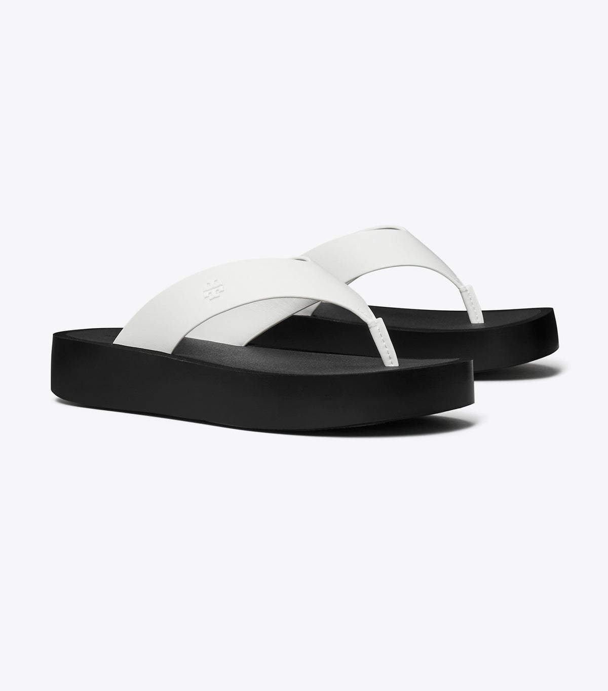 Tory Burch Platform Flip-Flop - Optic White / Black