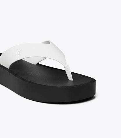 Tory Burch Platform Flip-Flop - Optic White / Black