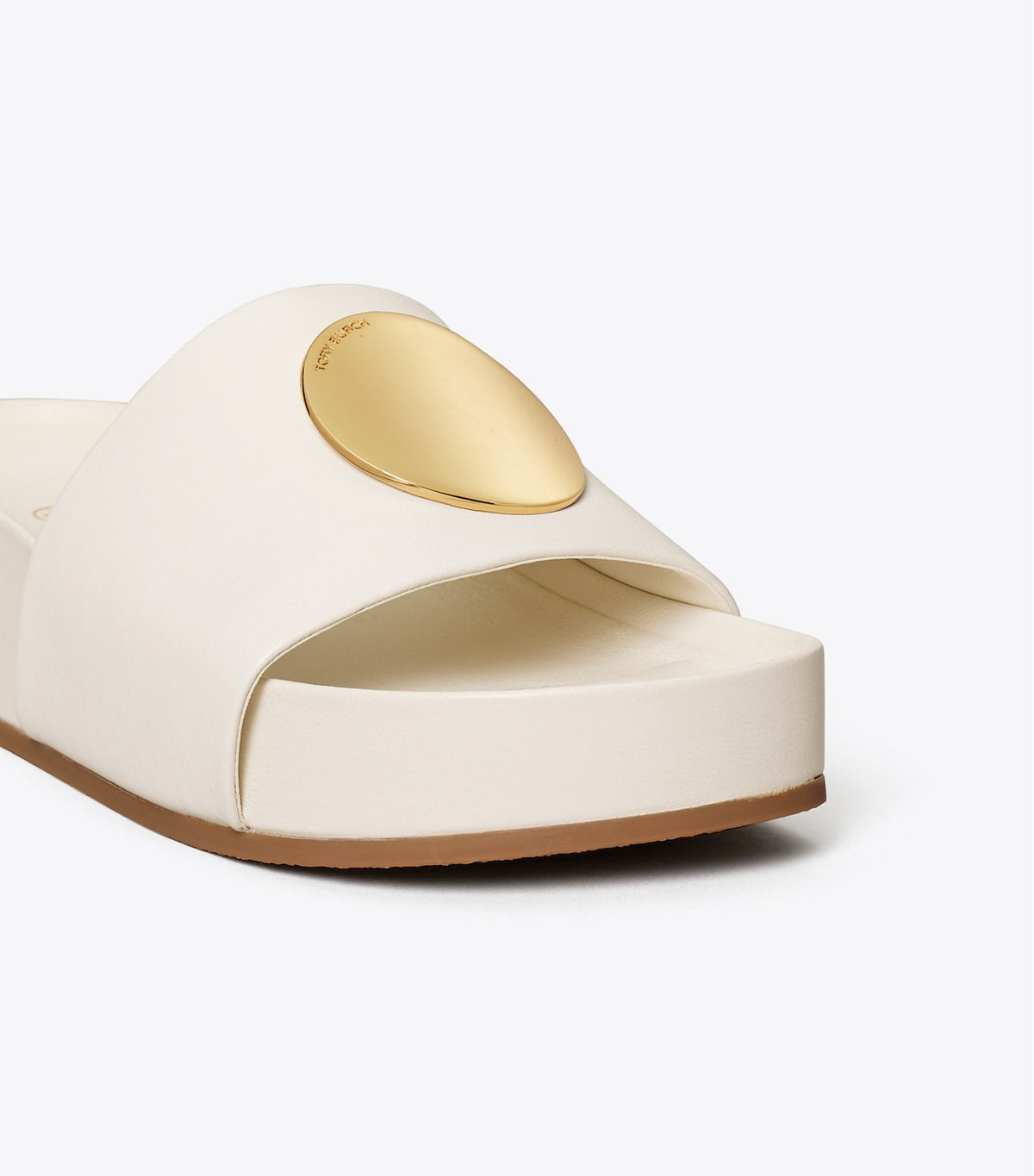 Tory Burch Patos Slide - New Ivory / New Ivory