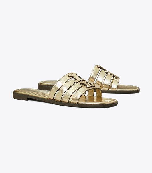 Tory Burch Ines Slide - Spark Gold / Spark Gold