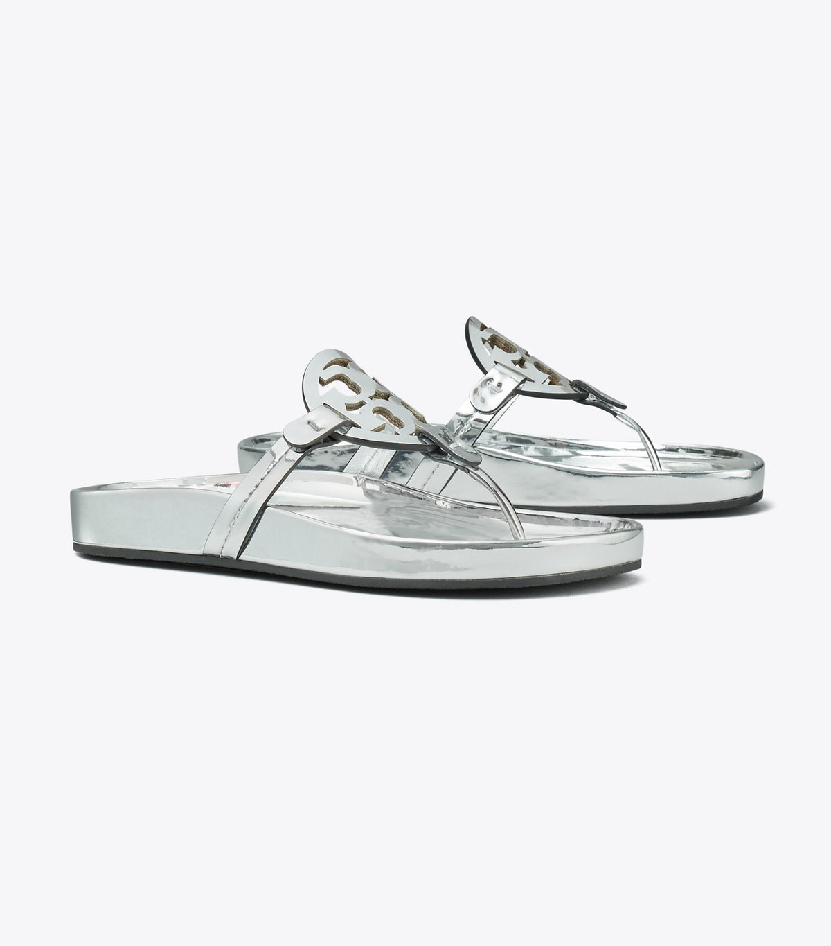 Tory Burch Miller Cloud Sandal - Argento