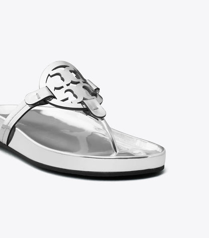 Tory Burch Miller Cloud Sandal - Argento