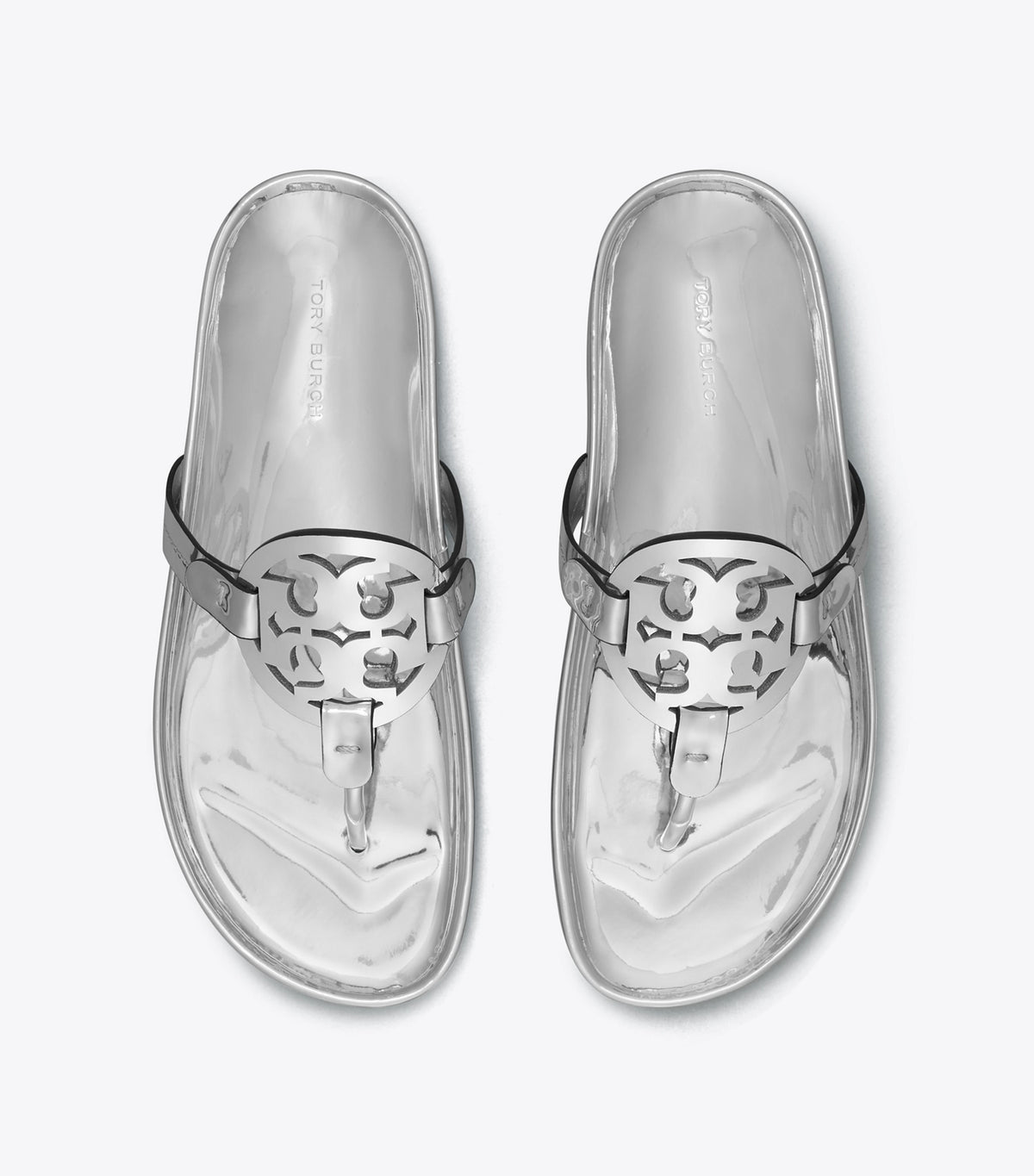 Tory Burch Miller Cloud Sandal - Argento