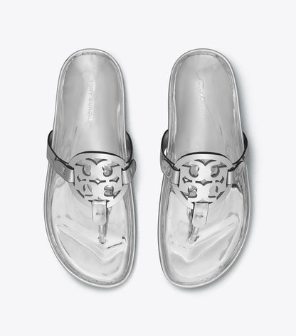Tory Burch Miller Cloud Sandal - Argento