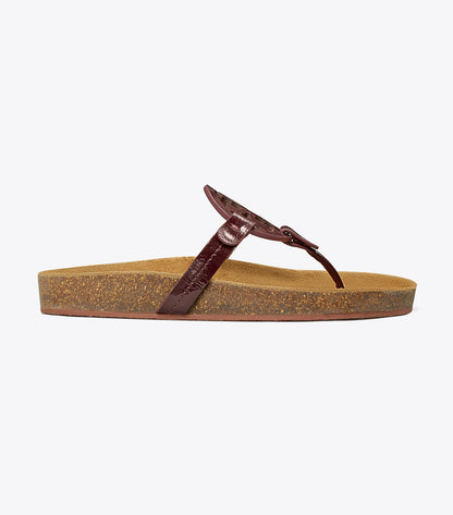 Tory Burch Miller Cloud Sandal - Plum / Natural