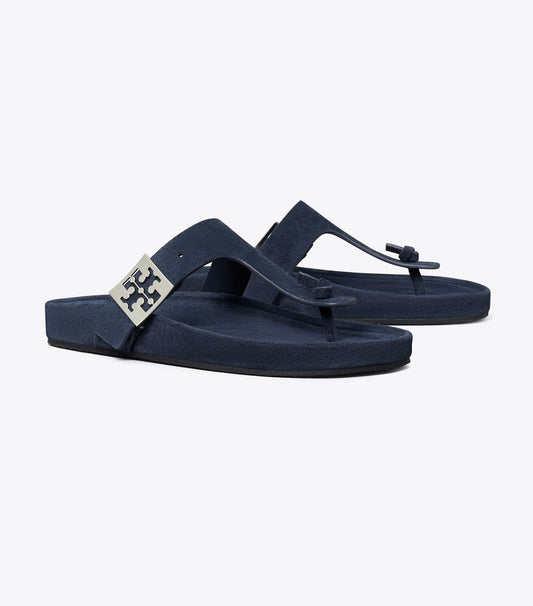 Tory Burch Mellow T-Strap Sandal - New Navy / New Navy