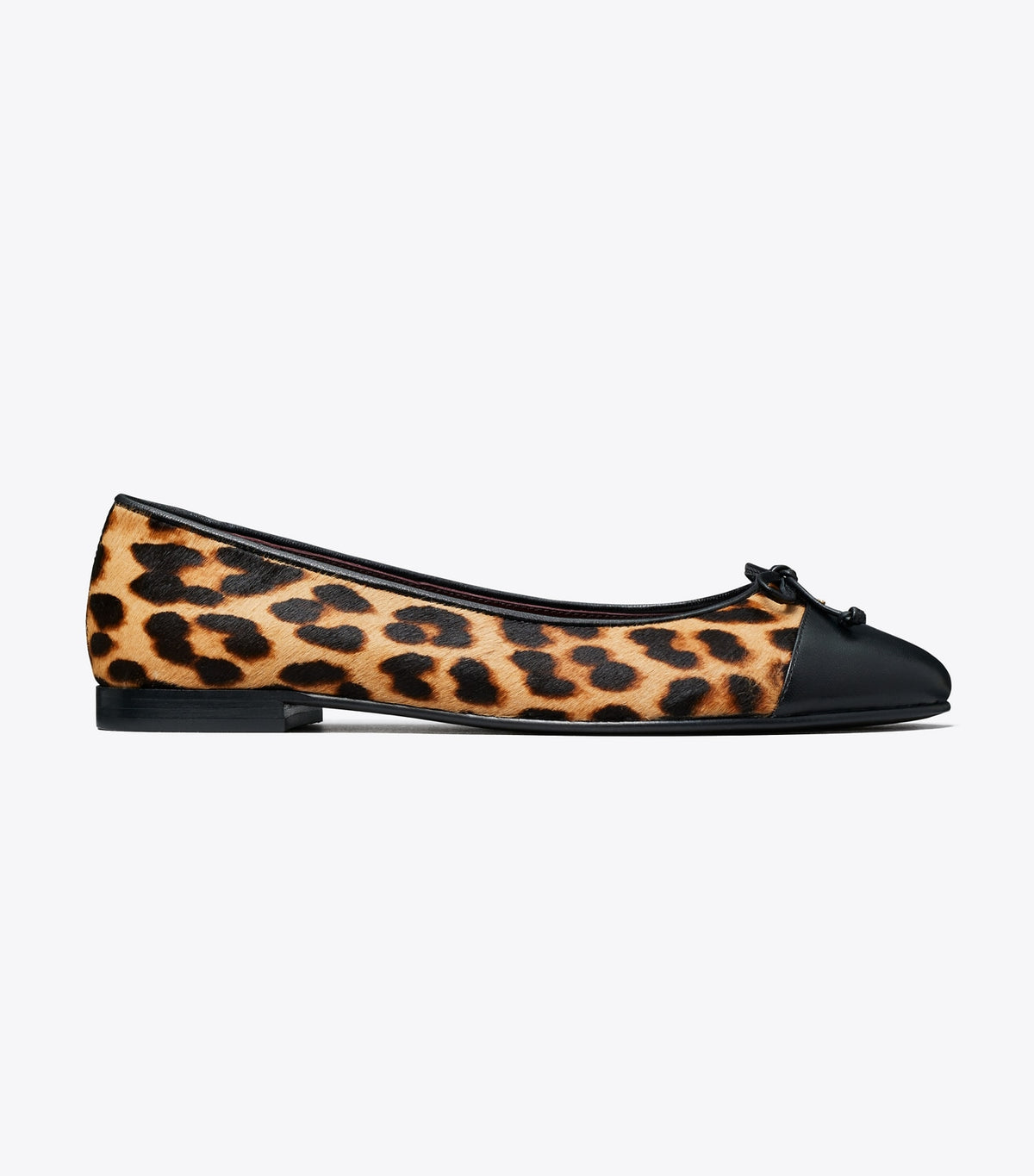 Tory Burch Cap-Toe Ballet - Classic Leopard