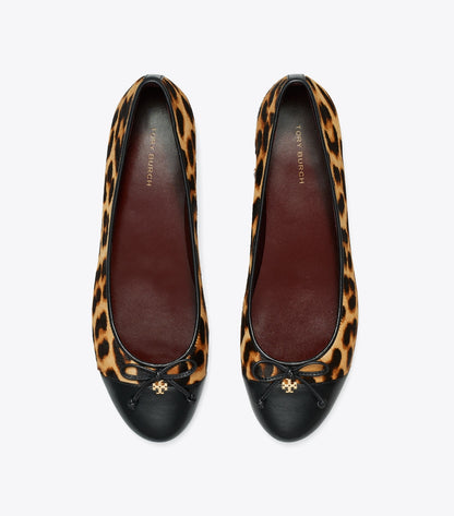 Tory Burch Cap-Toe Ballet - Classic Leopard