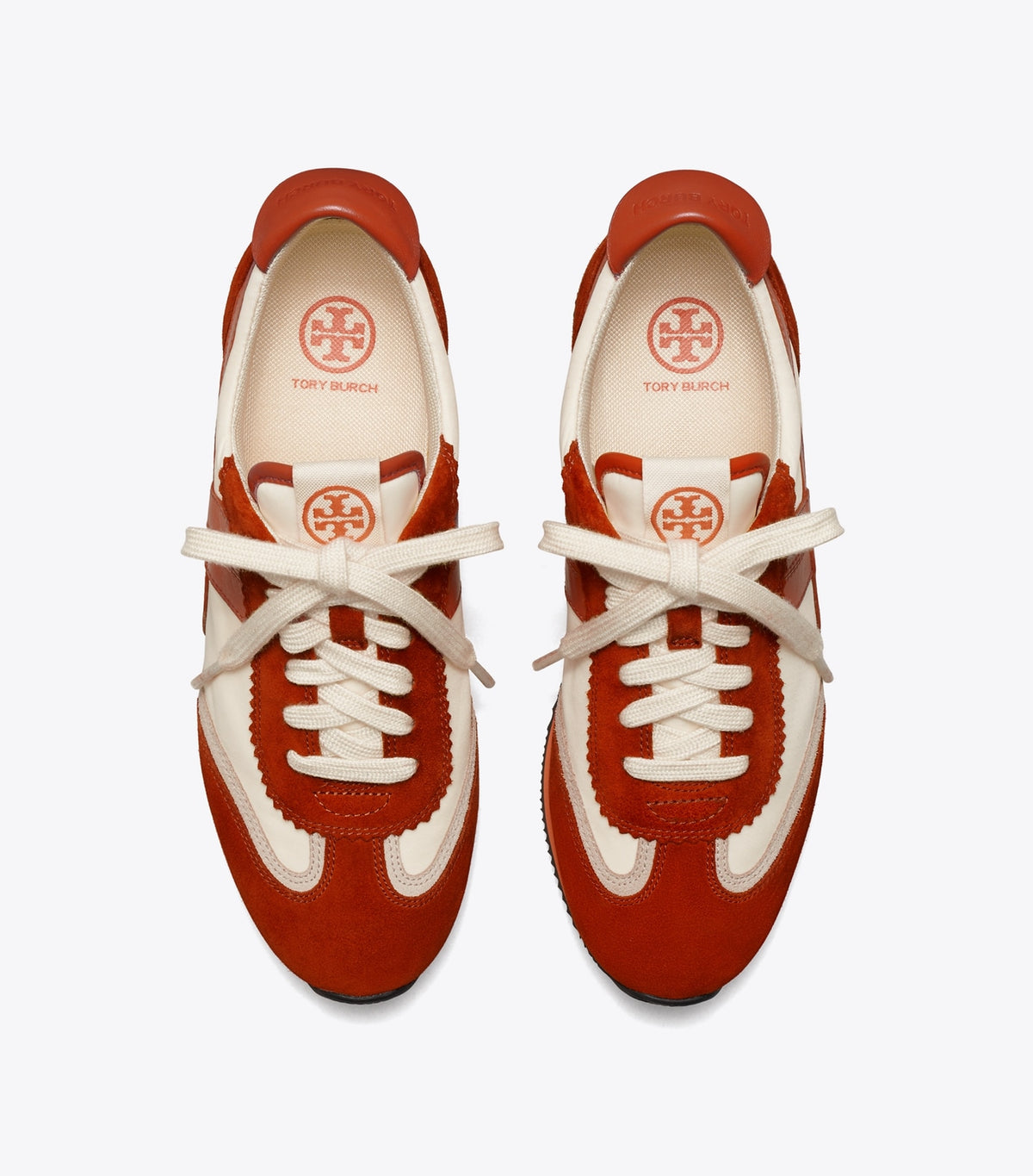 Tory Burch Hank Sneaker - New Ivory / Red