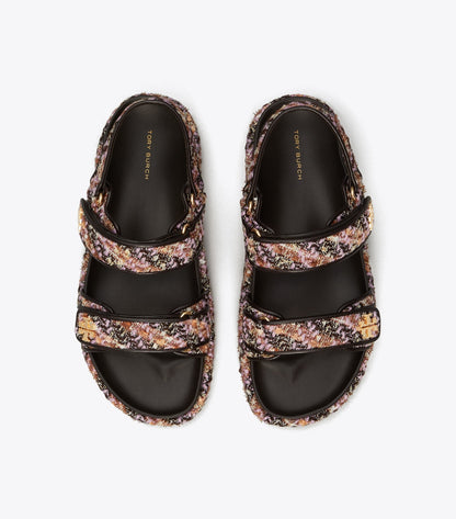 Tory Burch Kira Sport Sandal - Rosa Multi / Cocoa