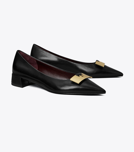 Tory Burch Gigi Petite Pump - Perfect Black / Gold