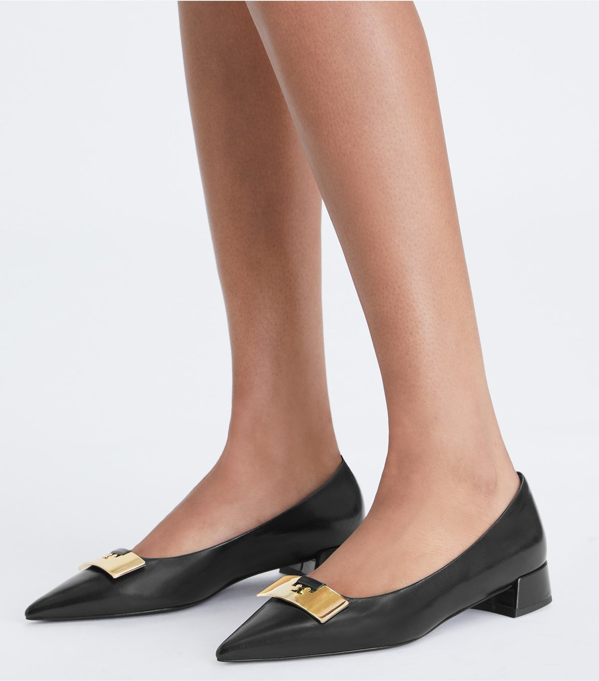 Tory Burch Gigi Petite Pump - Perfect Black / Gold