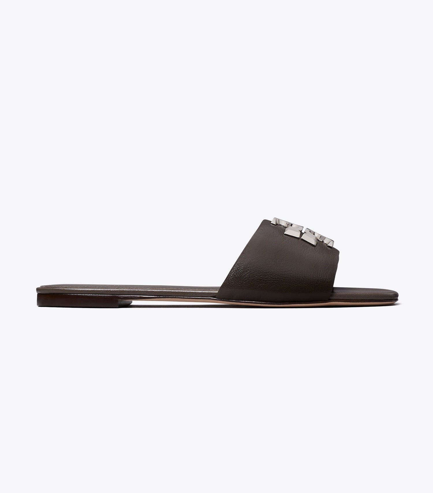 Tory Burch Eleanor Slide - Clay / Silver