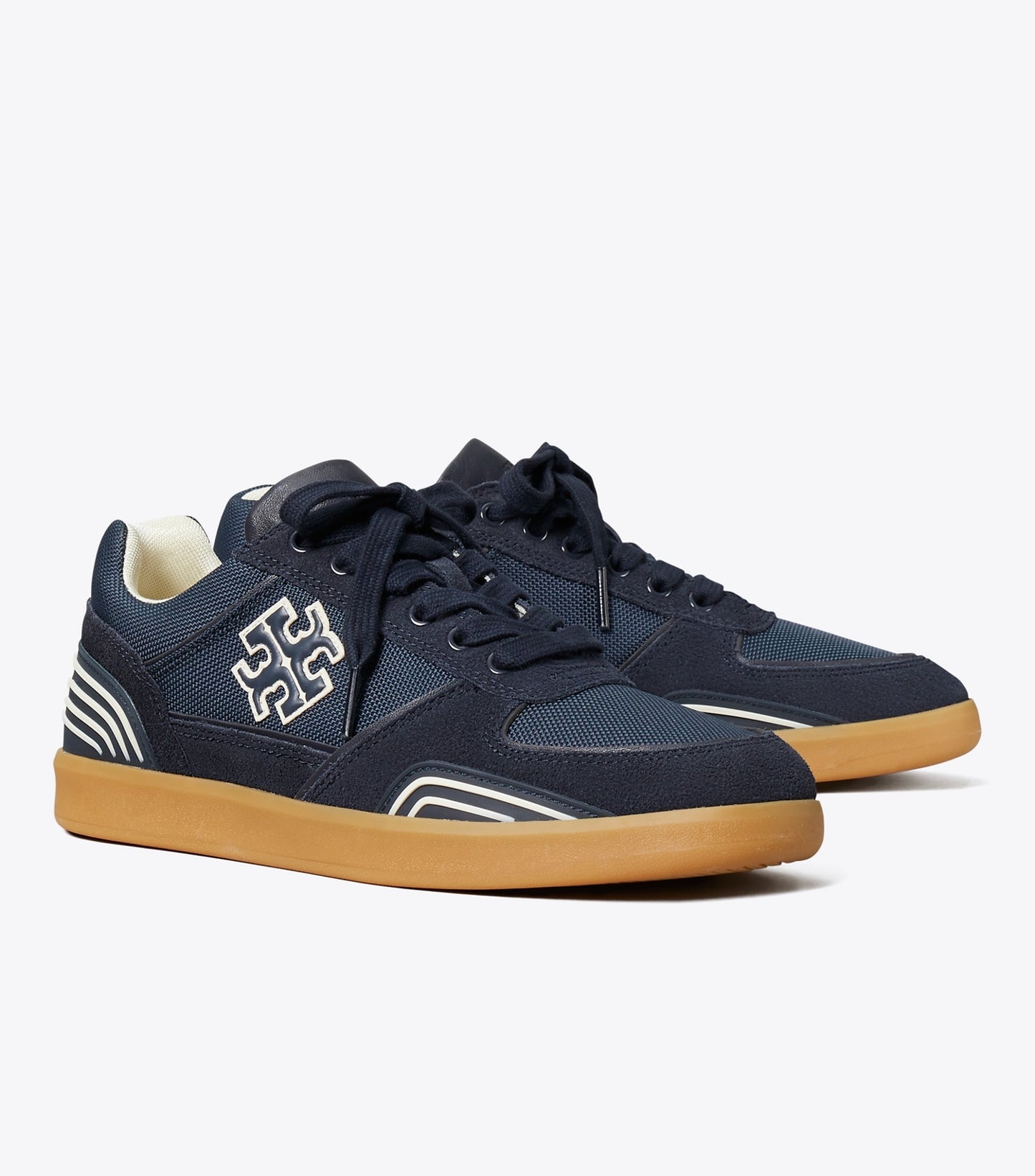 Tory Burch Clover Court Sneaker - Galaxy Navy / Galaxy Navy / Sirena Navy
