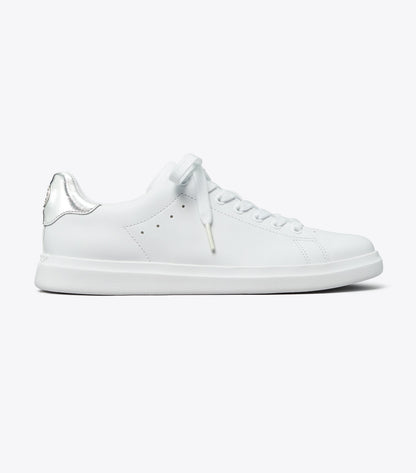 Tory Burch Howell Court Sneaker - Titanium White / Silver