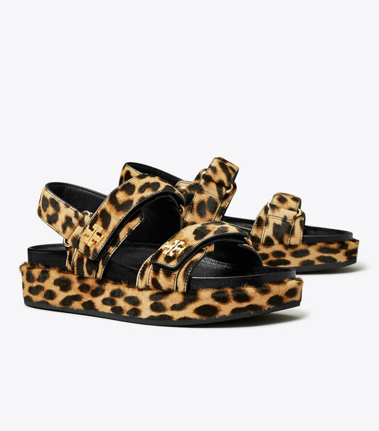 Tory Burch Kira Sport Sandal - Classic Leopard